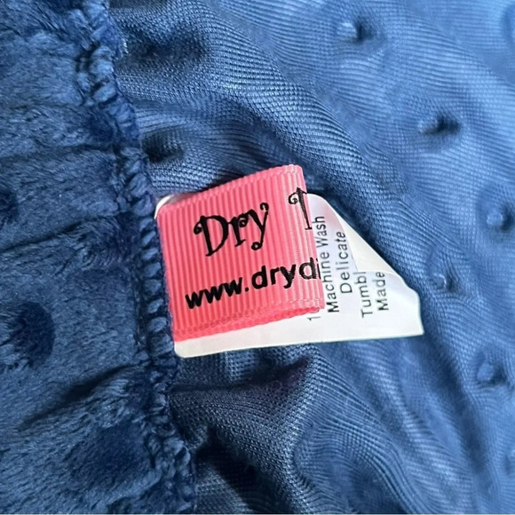 DRY DIVAS Blue Bow Spa Wrap M/L/XL | EUC - Picture 6 of 7